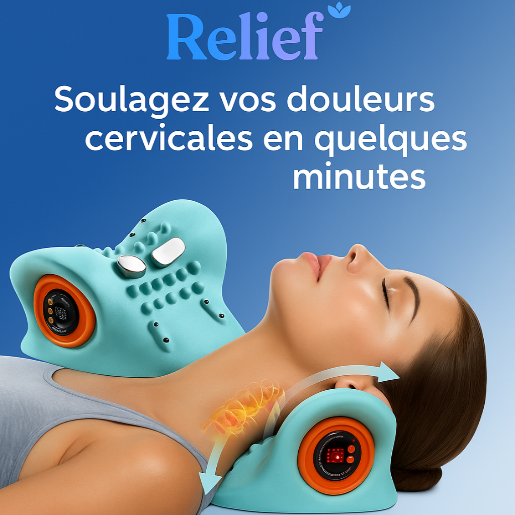 ReliefOreiller™ 4-en-1 Massager - Relief