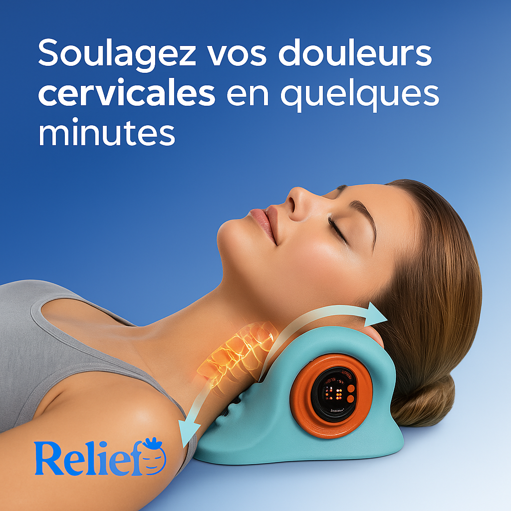 ReliefOreiller™ 4-en-1 Massager - Relief